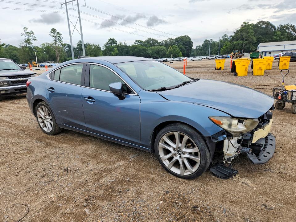 2017 Mazda 6 VIN JM1GL1V53H1134295 COPART salvage auction — FRONT END, OH - CERTIFICATE OF TITLE, sold $900 on 2026-07-31 (photo 4)