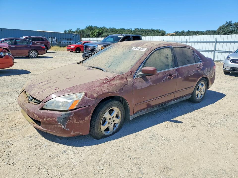 2003 Honda Accord VIN JHMCM563X3C036778 COPART salvage auction — FRONT END, Ca - Cert Of Title-Salvaged, sold $300 on 2026-07-31 (photo 1)