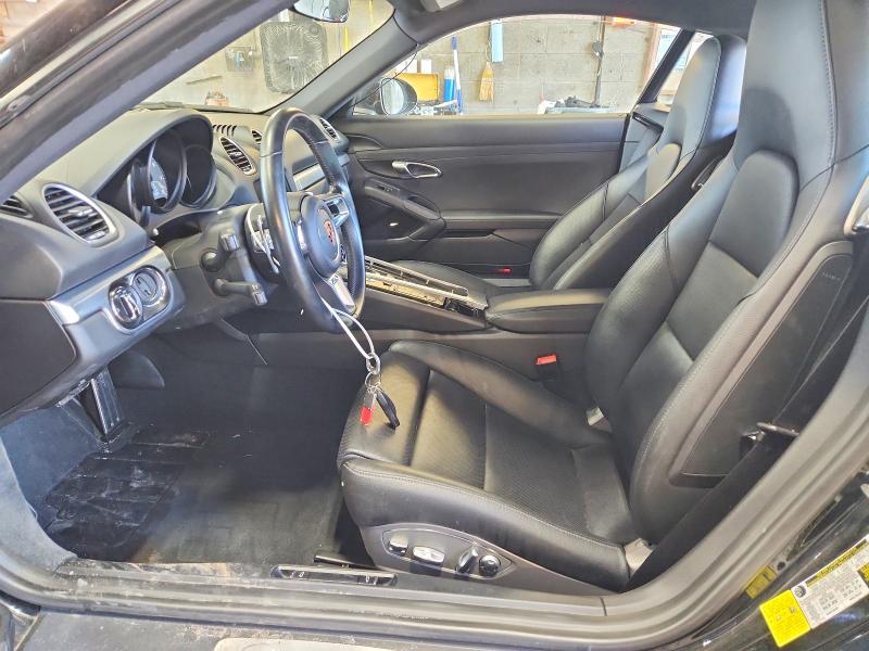 2018 Porsche Cayman VIN WP0AB2A87JK278477 COPART salvage auction — FRONT END, NY - MV-907A SALVAGE CERTIFICATE, sold $17,900 on 2026-07-20 (photo 7)