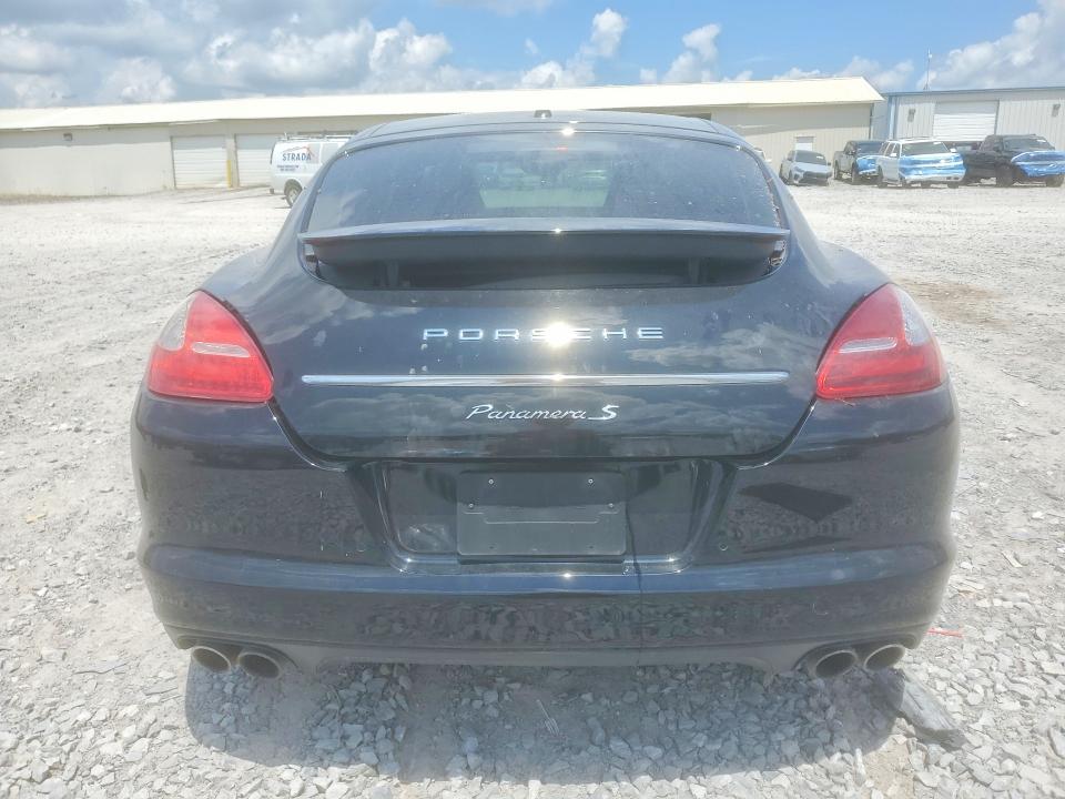 2010 Pors Panamera VIN WP0AB2A74AL062314 COPART salvage auction — WATER/FLOOD, FS, sold $1,000 on 2026-07-16 (photo 6)