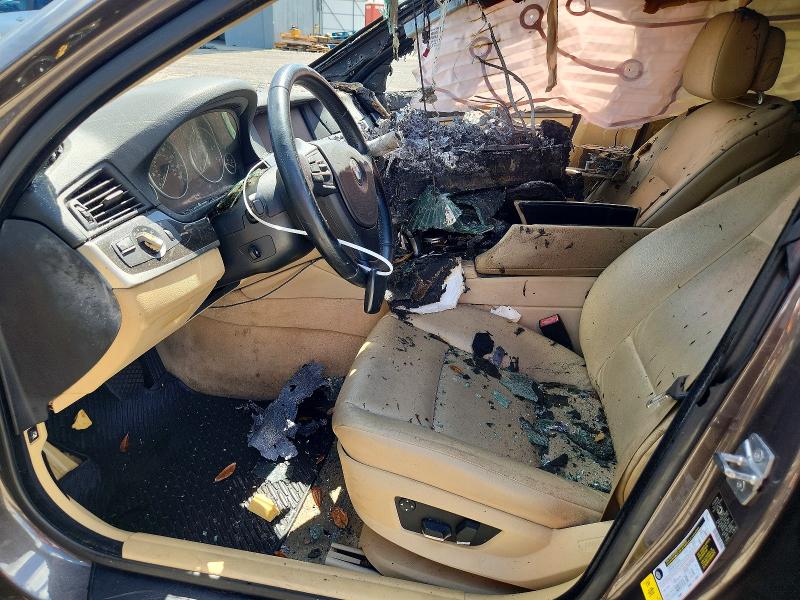 2011 BMW 5 series VIN WBAFR7C57BC601744 COPART salvage auction — BURN, FL - CERT OF TITLE SLVG REBUILDABLE, sold $10 on 2026-07-23 (photo 7)