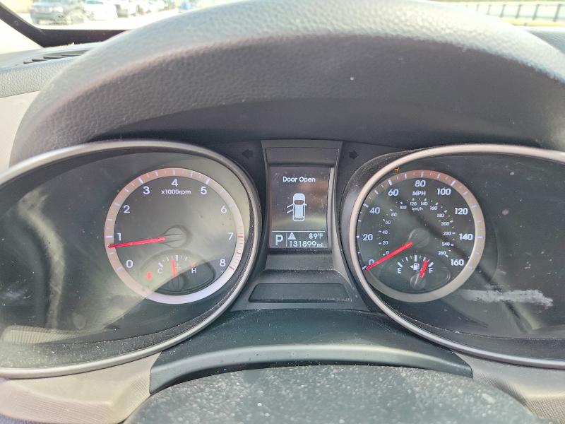 2015 Hyundai Santa fe VIN 5XYZT3LB4FG288072 COPART salvage auction — MECHANICAL, FL - CERTIFICATE OF TITLE, sold $525 on 2026-07-22 (photo 9)