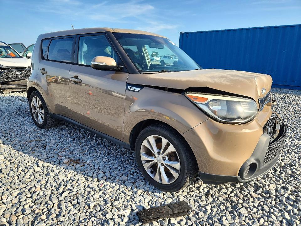 2014 Kia Soul VIN KNDJP3A58E7013251 COPART salvage auction — FRONT END, Fl - Cert Of Title Slvg Rebuildable, sold $25 on 2026-07-24 (photo 4)