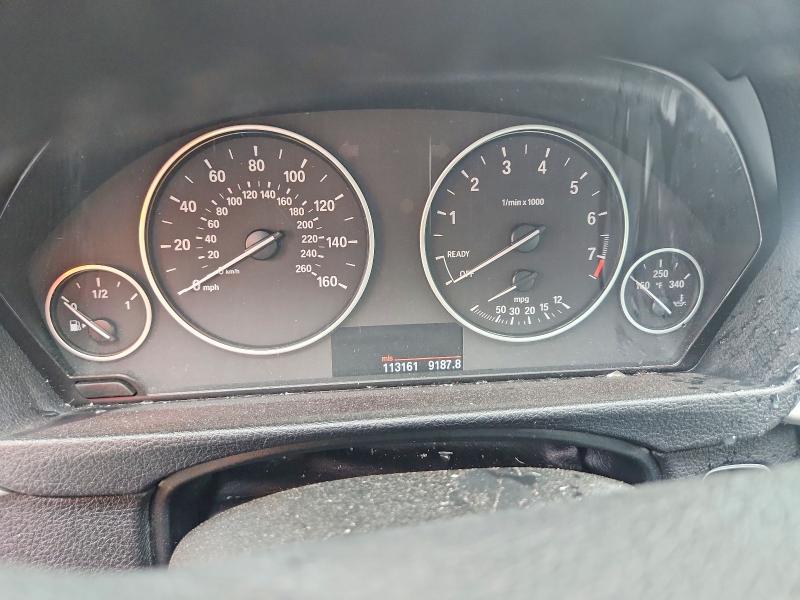 2013 BMW 3 series VIN WBA3B3C57DF532345 COPART salvage auction — FRONT END, Ma - Cert Of Title-Reconstrctd Coll, sold $400 on 2026-08-06 (photo 9)