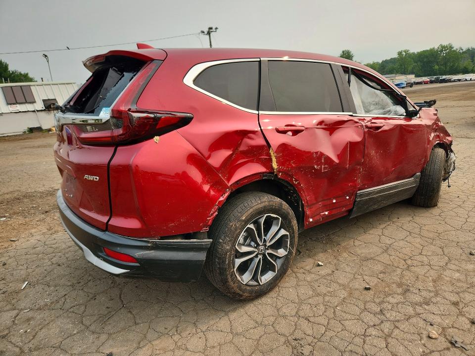 2022 Honda Crv VIN 7FARW2H82NE047085 COPART salvage auction — BURN, Ct - Cert Of Title-Salvage, sold $2,000 on 2026-07-31 (photo 3)