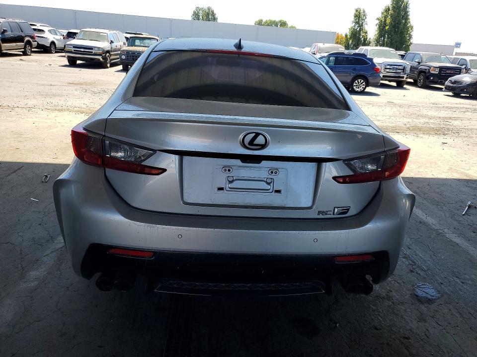 2015 Lexus Rc300 VIN JTHHP5BC0F5001615 COPART salvage auction — FRONT END, Ca - Salvage Certificate, sold $8,100 on 2026-08-04 (photo 6)