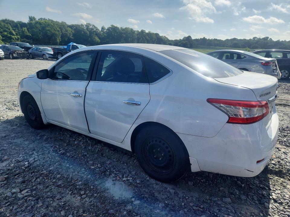 2015 Nissan Sentra VIN 3N1AB7AP8FY291299 COPART salvage auction — NORMAL WEAR, Ga - Certificate Of Title, sold $350 on 2026-08-20 (photo 2)