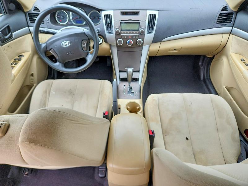2010 Hyundai Sonata VIN 5NPET4AC6AH654079 COPART salvage auction — FRONT END, Va - Cert Of Title - Salvage, sold $500 on 2026-07-29 (photo 8)