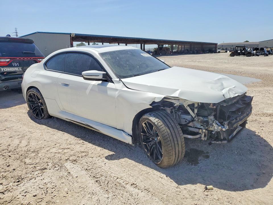 2024 BMW M2 VIN 3MF13DM04R8E45080 COPART salvage auction — FRONT END, Oh - Cert Of Title-Salvage, sold $23,800 on 2026-08-21 (photo 4)