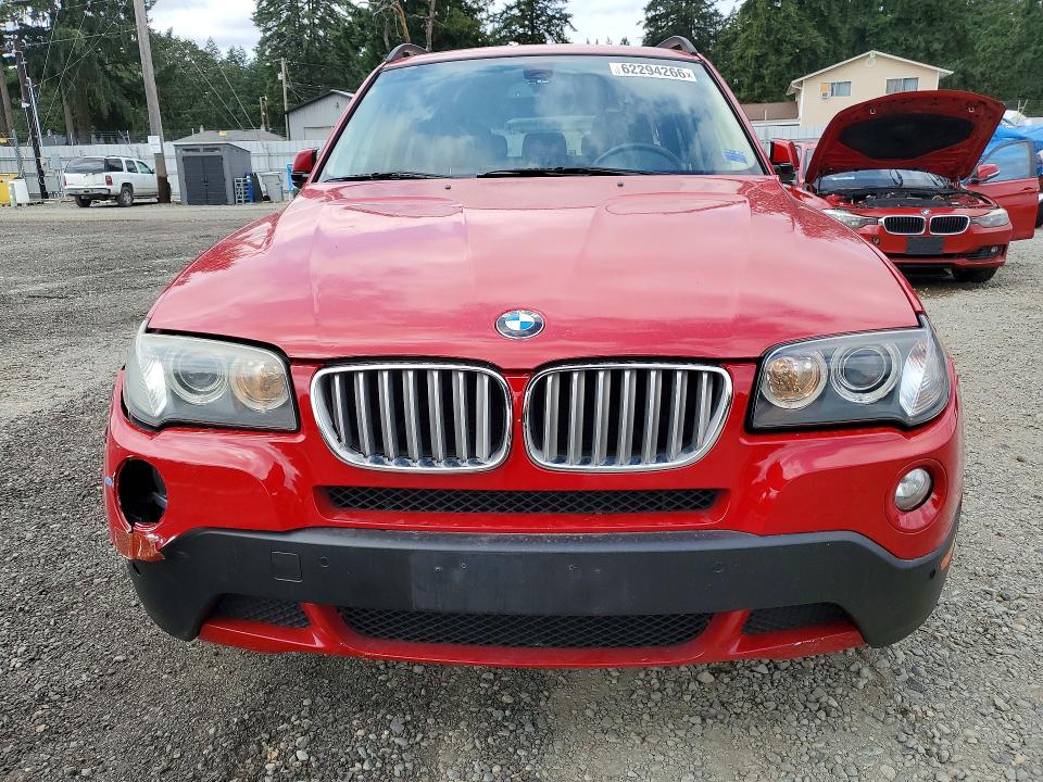 2008 BMW X3 VIN WBXPC93488WJ20889 COPART salvage auction — ALL OVER, CT, sold $200 on 2026-08-04 (photo 5)
