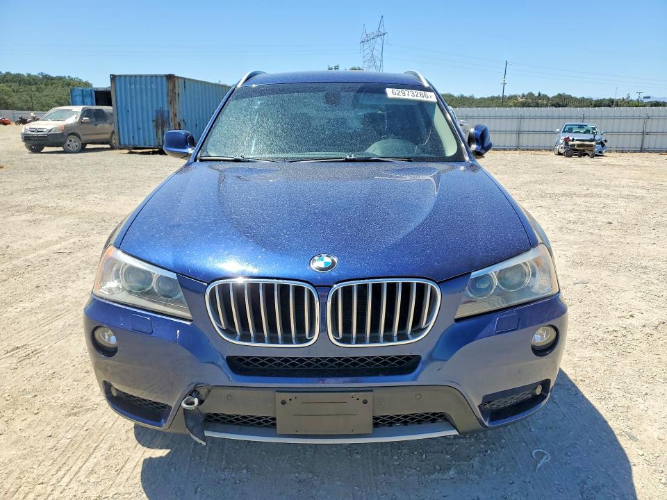 2011 BMW X3 VIN 5UXWX7C57BL733930 COPART salvage auction — MECHANICAL, Ca - Dis/Dlr/Exp Only Clean Title, sold $875 on 2026-07-31 (photo 5)