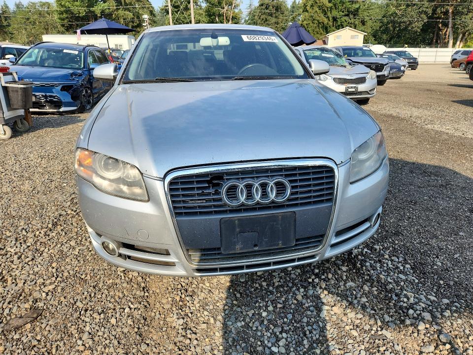 2007 Audi A4 VIN WAUDF78E97A201311 COPART salvage auction — FRONT END, Wa - Vehicle Cert Of Ownership-Titl, sold $275 on 2026-07-31 (photo 5)