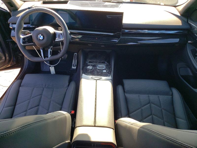2026 BMW 5 series VIN WBA63FJ0XTCW18963 COPART salvage auction — REAR END, CT - CERT OF TITLE-SALVAGE, sold $34,500 on 2026-08-21 (photo 8)