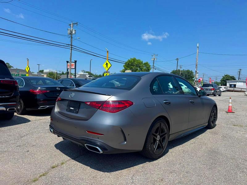 2022 Mercedes-benz C class VIN W1KAF4HB5NR020706 COPART salvage auction — NORMAL WEAR, CT, sold $21,900 on 2026-07-22 (photo 4)