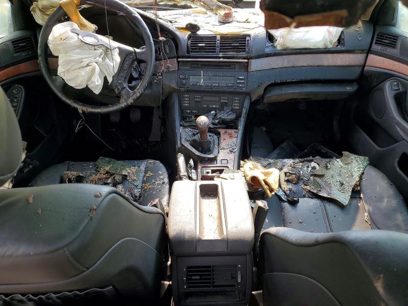 2001 BMW 5 series VIN WBADT53491CE91852 COPART salvage auction — BURN, Ma - Cert Of Title-Reconstrctd Coll, sold $175 on 2026-08-05 (photo 8)