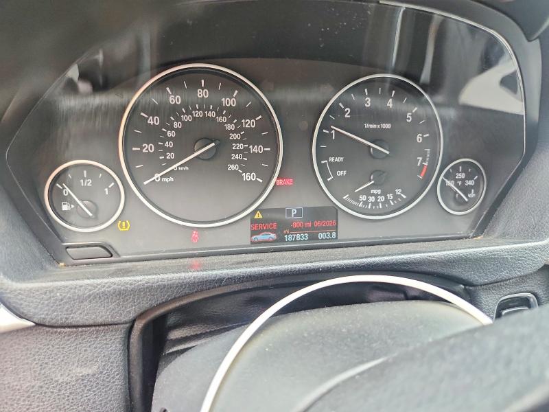 2014 BMW 3 series VIN WBA3C3C51EF984144 COPART salvage auction — MINOR DENT/SCRATCHES, Ga - Certificate Of Title, sold $275 on 2026-07-31 (photo 9)