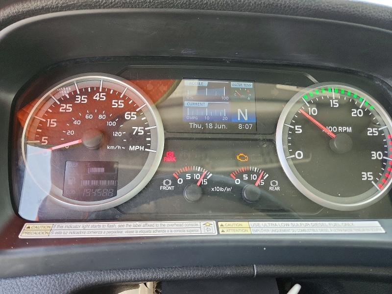 2013 Hino All other VIN 5PVNV8JT1D4S52529 COPART salvage auction — MINOR DENT/SCRATCHES, FL - CERTIFICATE OF TITLE, sold $10 on 2026-07-28 (photo 9)