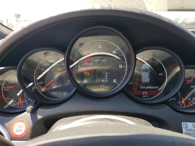 2014 Porsche Cayenne VIN WP1AF2A22ELA39515 COPART salvage auction — MECHANICAL, CA - DIS/DLR/EXP ONLY CLEAN TITLE (P), sold $1,350 on 2026-07-28 (photo 9)