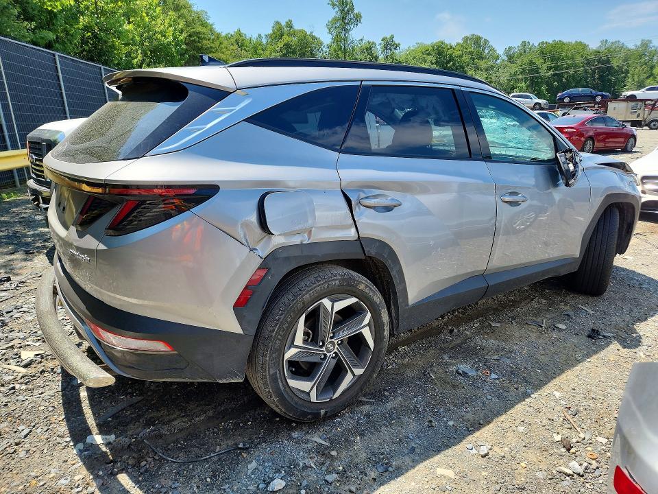 2023 Hyundai Tucson VIN KM8JFDA22PU126756 COPART salvage auction — ROLLOVER, Md - Cert Of Salvage > 75% Damage, sold $5,600 on 2026-07-31 (photo 3)