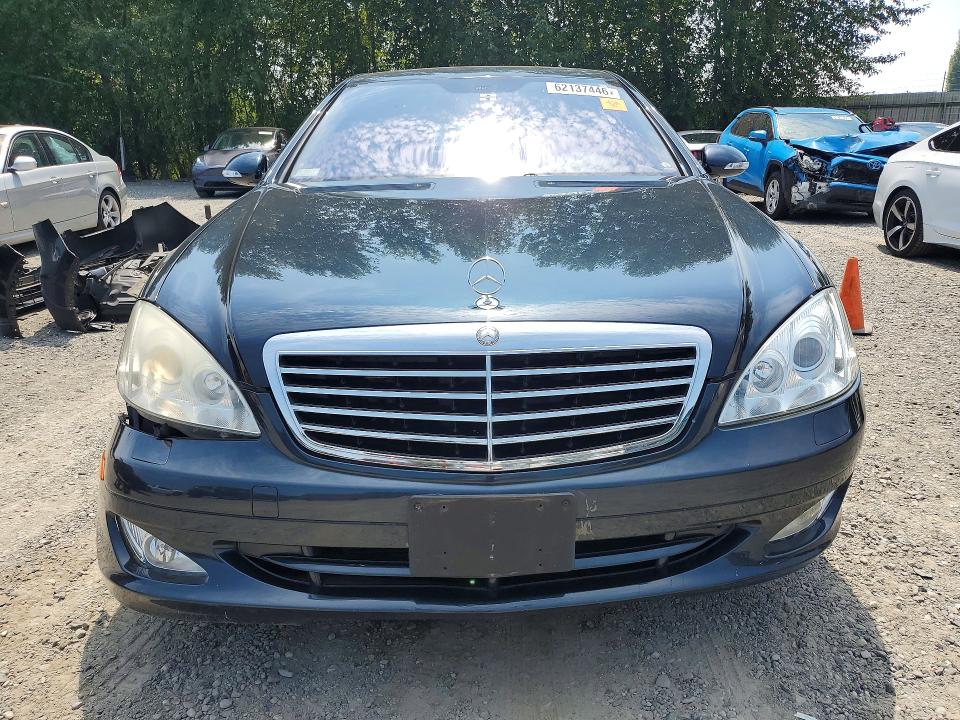 2007 Mercedes-benz S class VIN WDDNG71X07A140856 COPART salvage auction — FRONT END, WA - VEHICLE CERT OF OWNERSHIP-TITL, sold $1,950 on 2026-07-27 (photo 5)