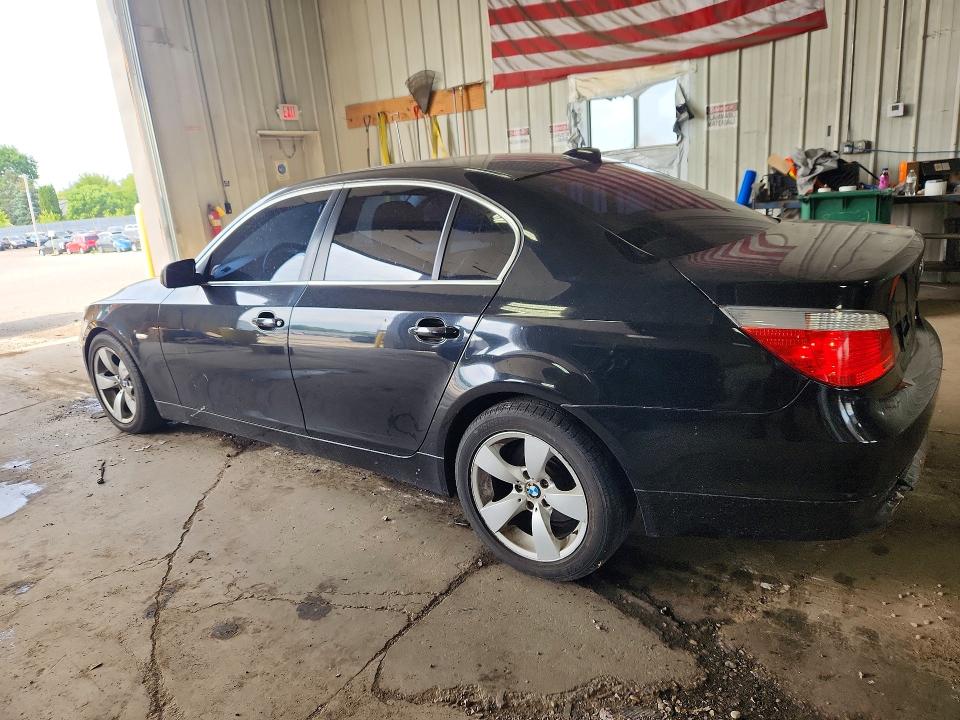 2007 BMW 5 series VIN WBANF73537CY17974 COPART salvage auction — NORMAL WEAR, Wi - Certificate Of Title, sold $425 on 2026-08-03 (photo 2)