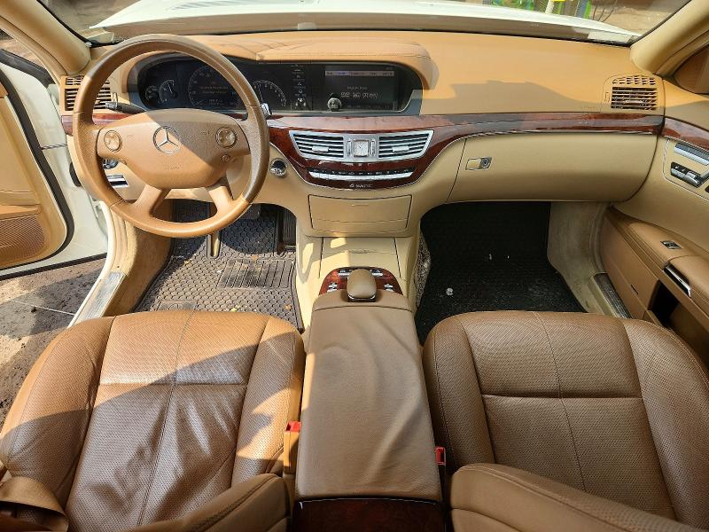 2008 Mercedes-benz S class VIN WDDNG86X68A194033 COPART salvage auction — FRONT END, Mi - Certificate Of Title, sold $1,350 on 2026-08-04 (photo 8)