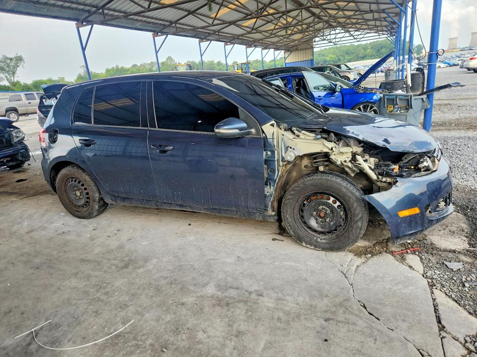 2012 Volkswagen Golf VIN WVWDB7AJ3CW323553 COPART salvage auction — FRONT END, Ga - Cert Of Title-Salvage, sold $300 on 2026-08-06 (photo 4)