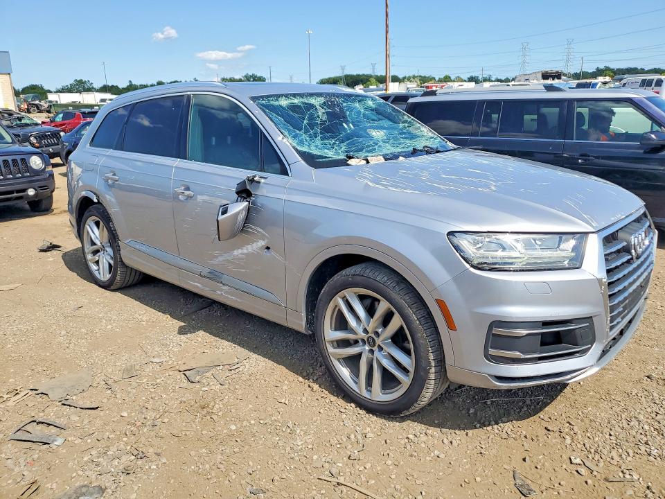 2018 Audi Q7 VIN WA1VAAF78JD018750 COPART salvage auction — FRONT END, MI - CERTIFICATE OF TITLE, sold $8,100 on 2026-07-31 (photo 4)