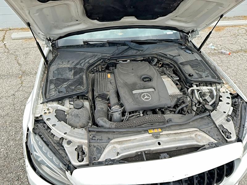 2018 Mercedes-benz C class VIN WDDWJ4JB7JF639589 COPART salvage auction — FRONT END, Mo - Certificate Of Title (P), sold $4,300 on 2026-08-04 (photo 7)