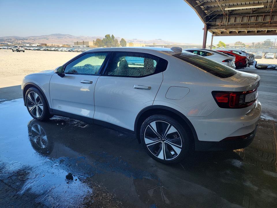 2023 Polestar 2 VIN YSMED3KA6PL144344 COPART salvage auction — MECHANICAL, CA - CERTIFICATE OF TITLE, sold $5,100 on 2026-08-19 (photo 2)