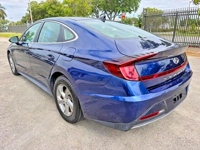 2021 Hyundai Sonata VIN 5NPEG4JA4MH074658 COPART salvage auction — SIDE, Fl - Certificate Of Destruction (P), sold $6,100 on 2026-07-28 (photo 2)