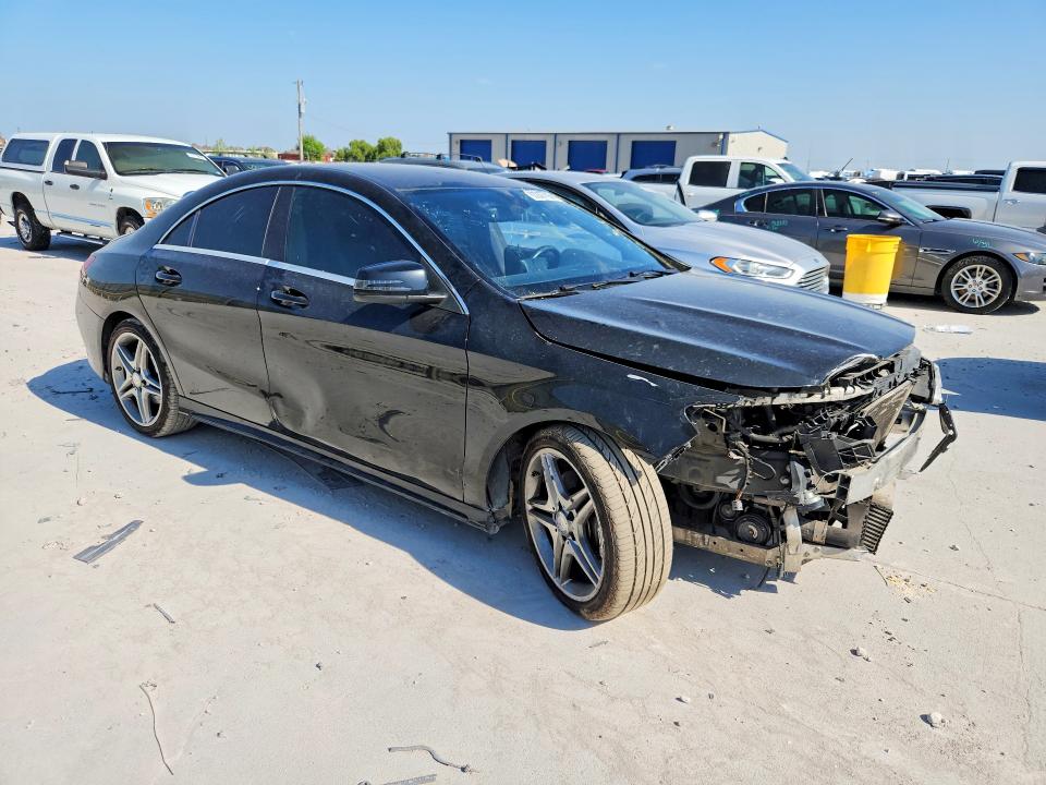 2014 Mercedes-benz Cla-class VIN WDDSJ4EBXEN065056 COPART salvage auction — FRONT END, TX - SALVAGE VEHICLE TITLE (P), sold $525 on 2026-07-31 (photo 4)