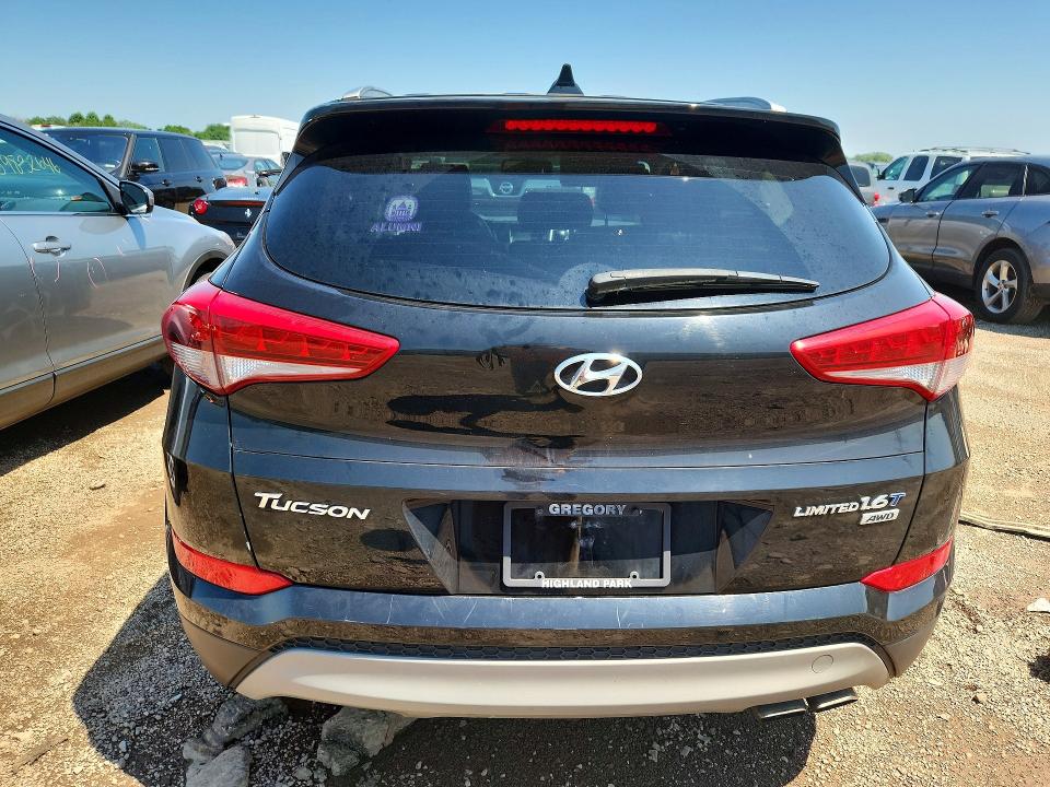 2017 Hyundai Tucson VIN KM8J3CA26HU563776 COPART salvage auction — MECHANICAL, Il - Certificate Of Title, sold $3,000 on 2026-07-30 (photo 6)