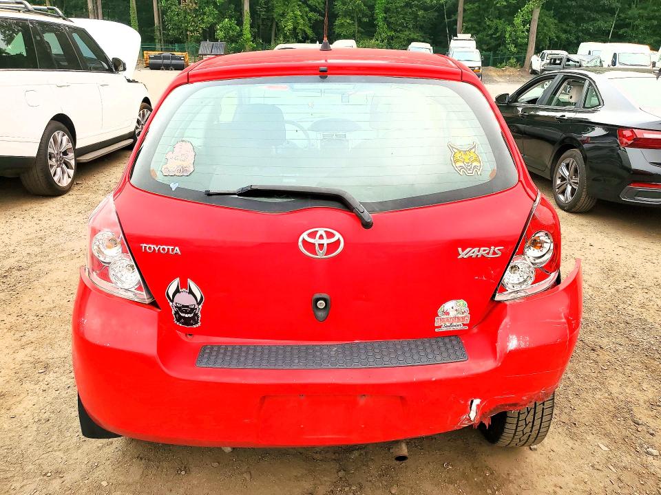 2007 Toyota Yaris VIN JTDJT923375096095 COPART salvage auction — FRONT END, MA - CERT OF TITLE-SALVAGE, sold $450 on 2026-07-23 (photo 6)