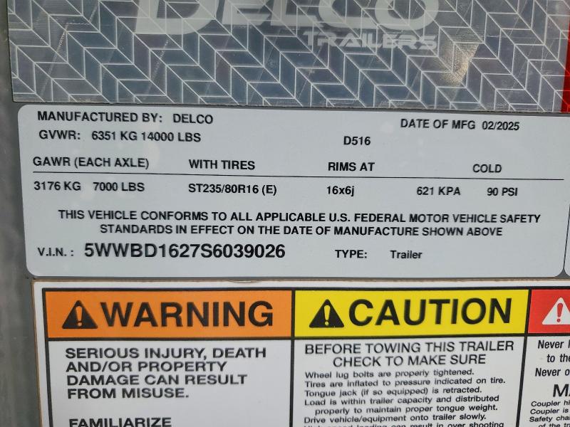2025 Delco All models VIN 5WWBD1627S6039026 COPART salvage auction — MINOR DENT/SCRATCHES, CT, sold $9,000 on 2026-08-01 (photo 9)