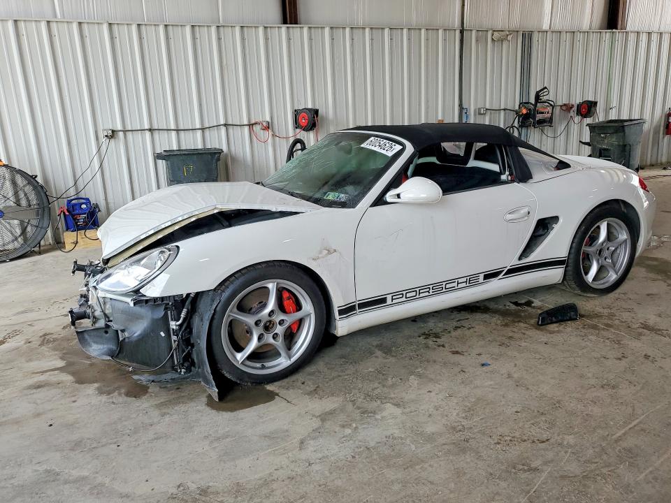 2011 Porsche Boxster VIN WP0CB2A83BS745730 COPART salvage auction — FRONT END, Pa - Certificate Of Salvage, sold $12,800 on 2026-07-15 (photo 1)