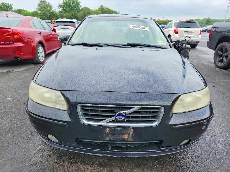 2007 Volvo S60 VIN YV1RS592972639781 COPART salvage auction — SIDE, NJ - CERT OF TITLE-SALVAGE, sold $125 on 2026-08-20 (photo 5)