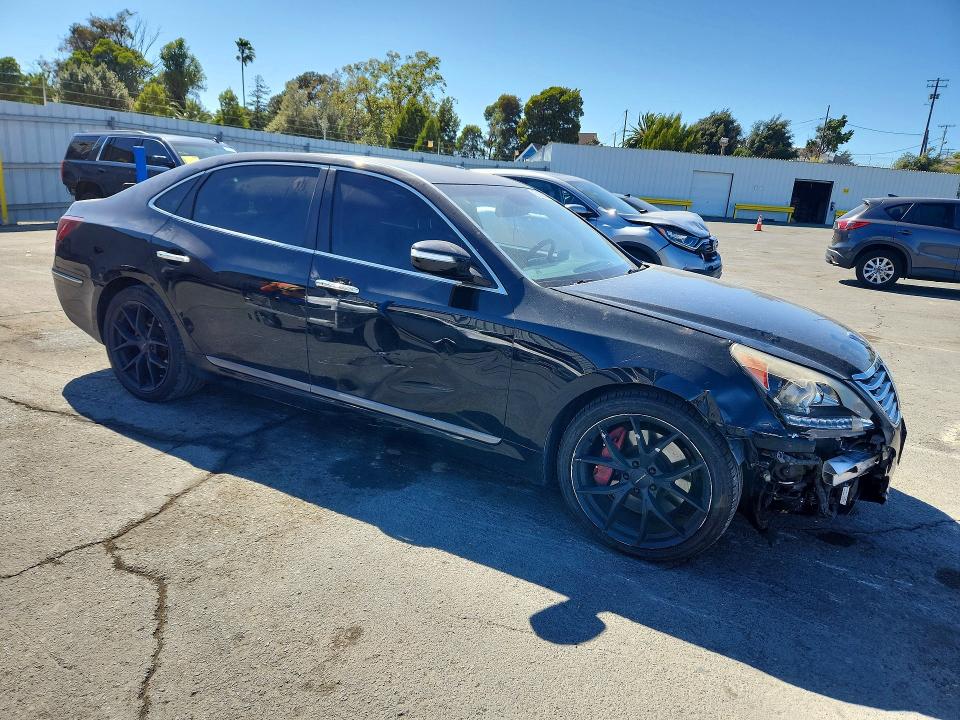 2013 Hyundai Equus VIN KMHGH4JH2DU064344 COPART salvage auction — FRONT END, Ca - Dis/Dlr/Exp Only Clean Title, sold $325 on 2026-07-31 (photo 4)