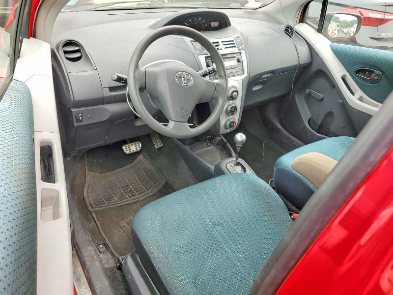 2007 Toyota Yaris VIN JTDJT923375096095 COPART salvage auction — FRONT END, MA - CERT OF TITLE-SALVAGE, sold $450 on 2026-07-23 (photo 8)