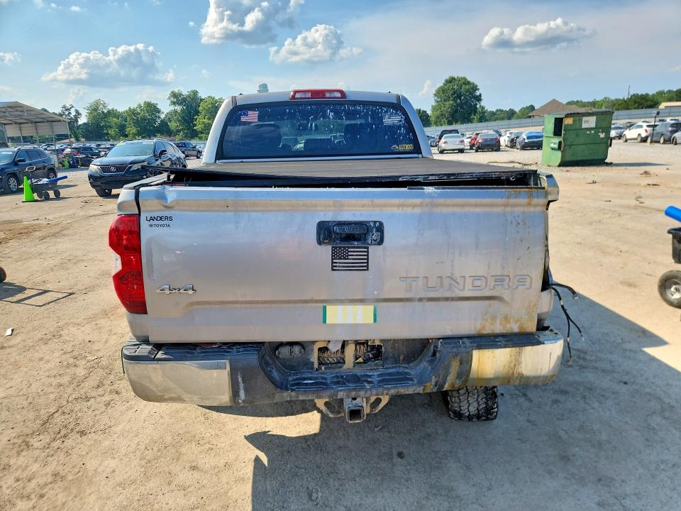 2015 Toyota Tundra VIN 5TFDW5F12FX477350 COPART salvage auction — REAR END, Ms - Cert Of Title-Salvaged, sold $125 on 2026-07-24 (photo 6)