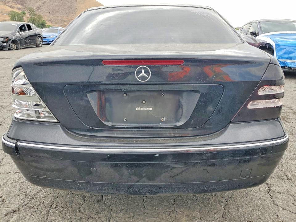 2003 Mercedes-benz C class VIN WDBRF64J43F363963 COPART salvage auction — ALL OVER, SC, sold $250 on 2026-08-06 (photo 6)