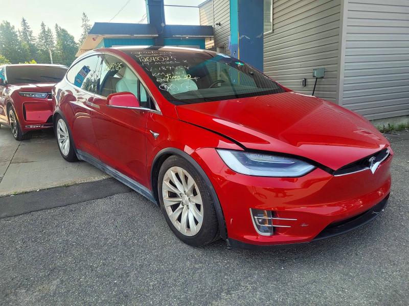 2019 Tesla Model x VIN 5YJXCAE22KF189454 — COPART salvage auction photo