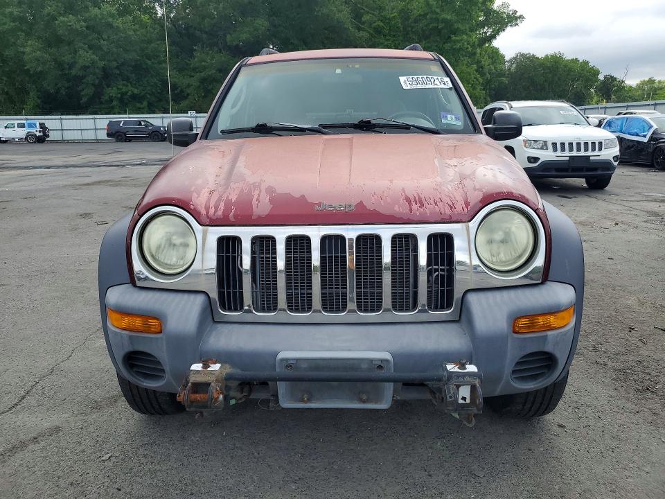 2002 Jep Liberty VIN 1J4GL48K42W253660 COPART salvage auction — NORMAL WEAR, NJ - CERTIFICATE OF TITLE, sold $125 on 2026-07-23 (photo 5)