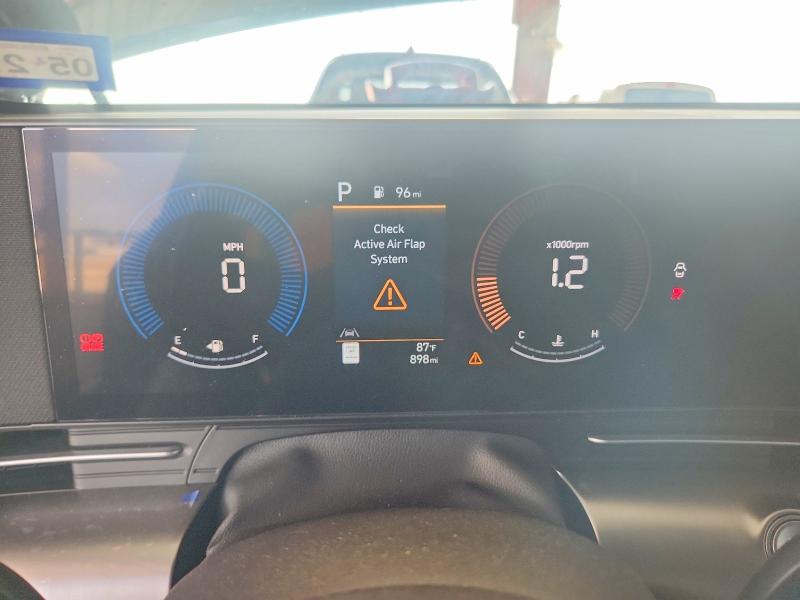 2026 Hyundai Kona VIN KM8HF3AB9TU487680 COPART salvage auction — FRONT END, Tx - Certificate Of Title, sold $5,700 on 2026-08-03 (photo 9)