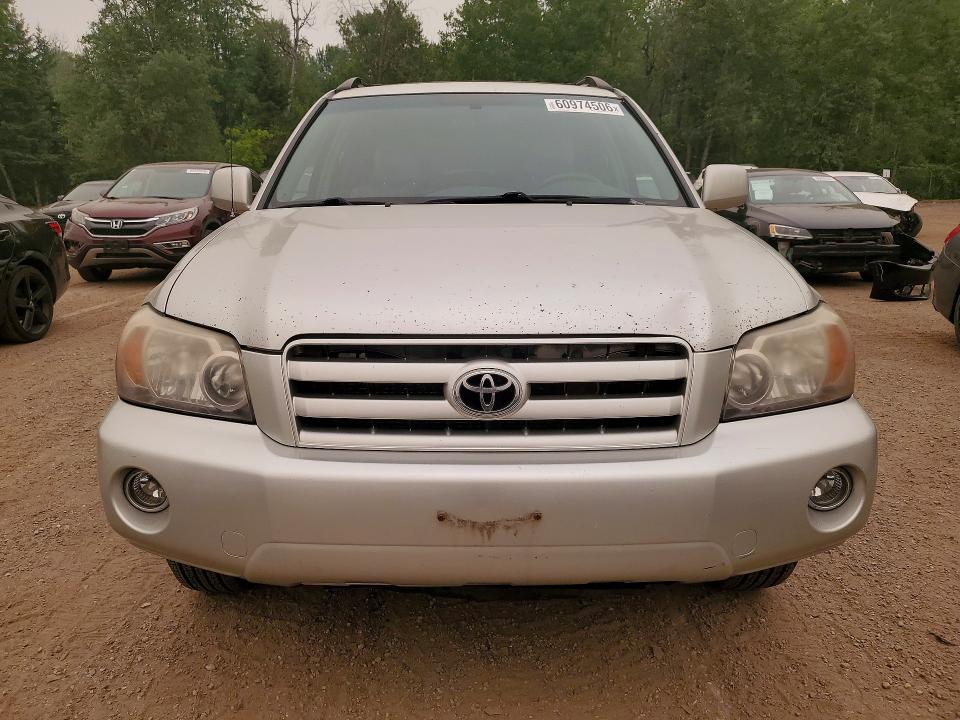 2007 Toyota Highlander VIN JTEHP21A870200910 COPART salvage auction — MINOR DENT/SCRATCHES, On - Permit No Brand - Unfit, sold $275 on 2026-07-29 (photo 5)