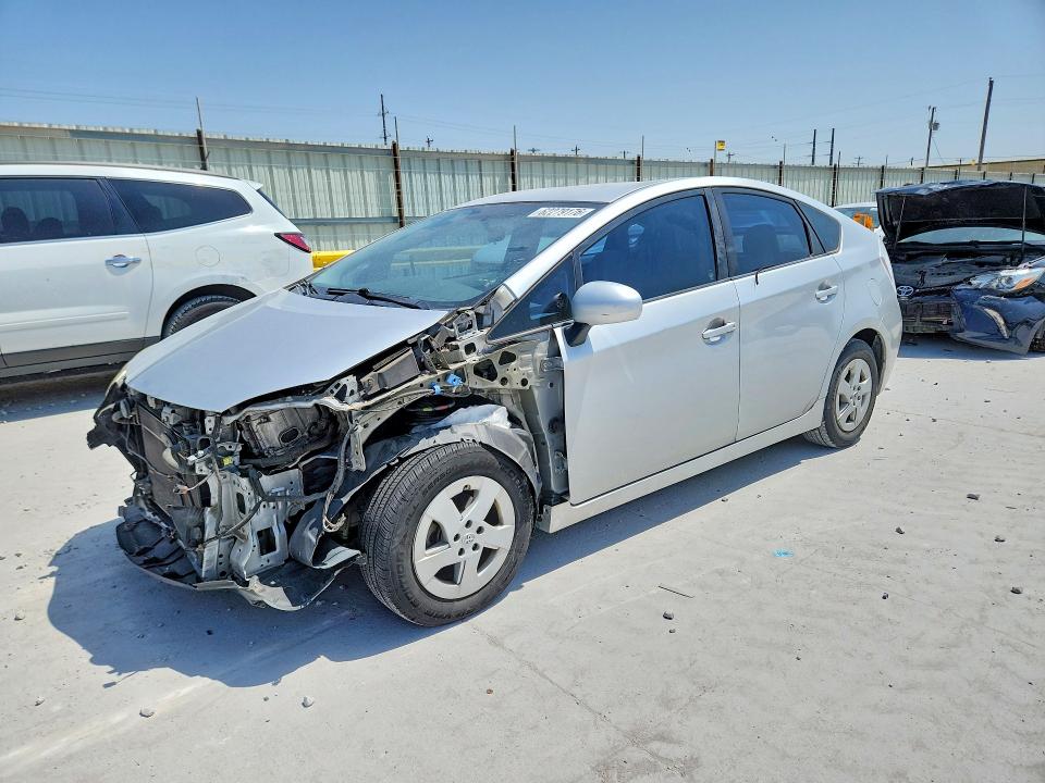 2010 Toyota Prius VIN JTDKN3DU3A0001234 COPART salvage auction — FRONT END, TX - SALVAGE VEHICLE TITLE (P), sold $1,550 on 2026-07-31 (photo 1)