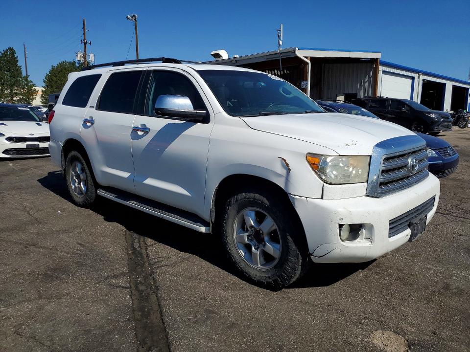 2008 Toyota Sequoia VIN 5TDZY68AX8S005389 COPART salvage auction — FRONT END, CO - DIS/DLR/EXP ONLY CLEAN TITLE, sold $2,100 on 2026-07-30 (photo 4)