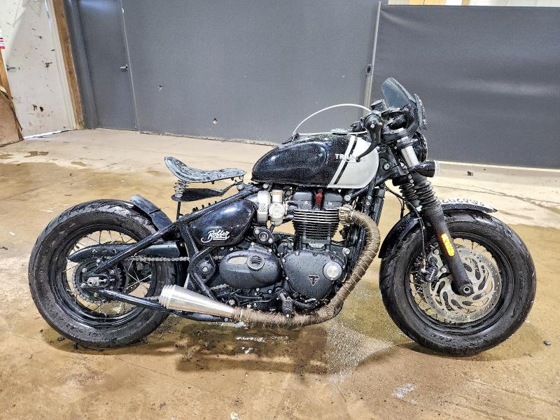 2024 Triumph motorcycle Bonneville VIN SMTD53HL8RTBT2779 COPART salvage auction — ALL OVER, OH - CERT OF TITLE-SALVAGE (P), sold $1,100 on 2026-07-27 (photo 1)