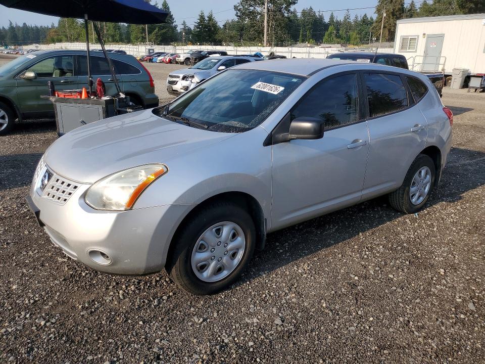 2008 Niss Rogue VIN JN8AS58V68W409791 COPART salvage auction — NORMAL WEAR, WA - VEHICLE CERT OF OWNERSHIP-TITL, sold $225 on 2026-07-31 (photo 1)