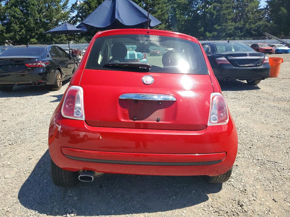 2014 Fiat 500 VIN 3C3CFFAR7ET246747 COPART salvage auction — FRONT END, Wa - Bill Of Sale, sold $200 on 2026-07-31 (photo 6)
